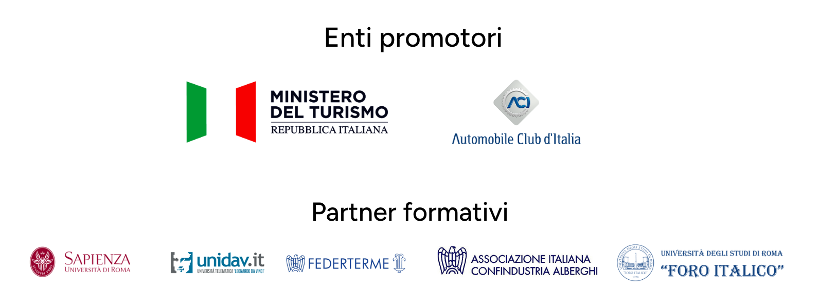 Enti promotori polo turismo